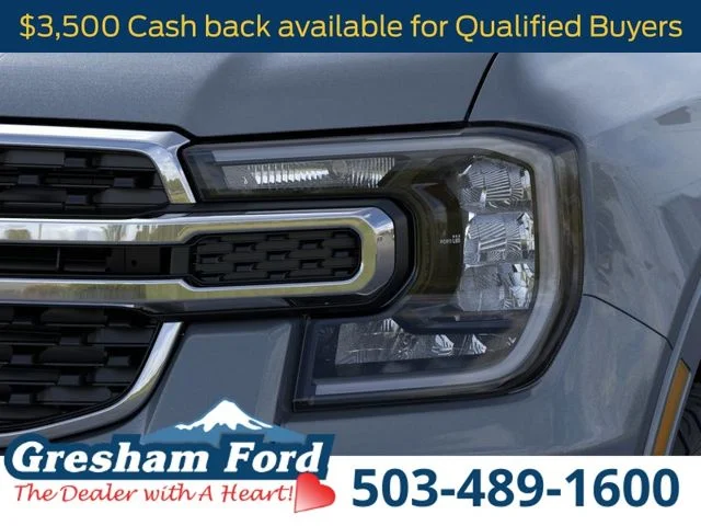 New 2025 Azure Gray Metallic Tri-coat Ford XLT image 21