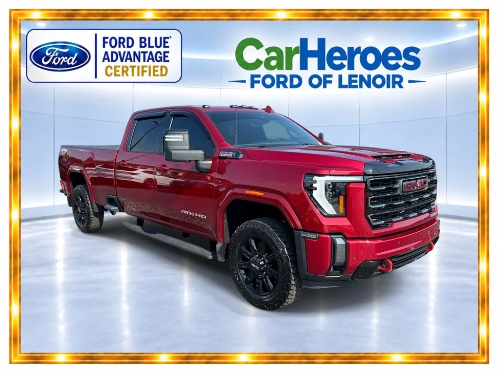 Certified Used 2024 Volcanic Red GMC AT4 image 1