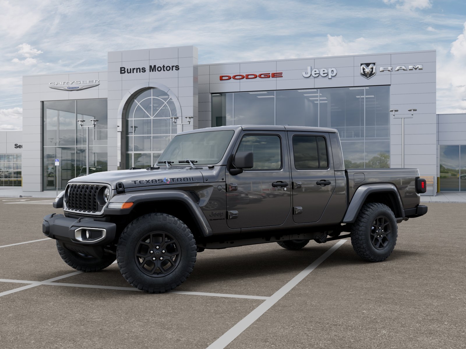 New 2026 Granite Crystal Metallic Clearcoat Jeep Texas Trail image 28
