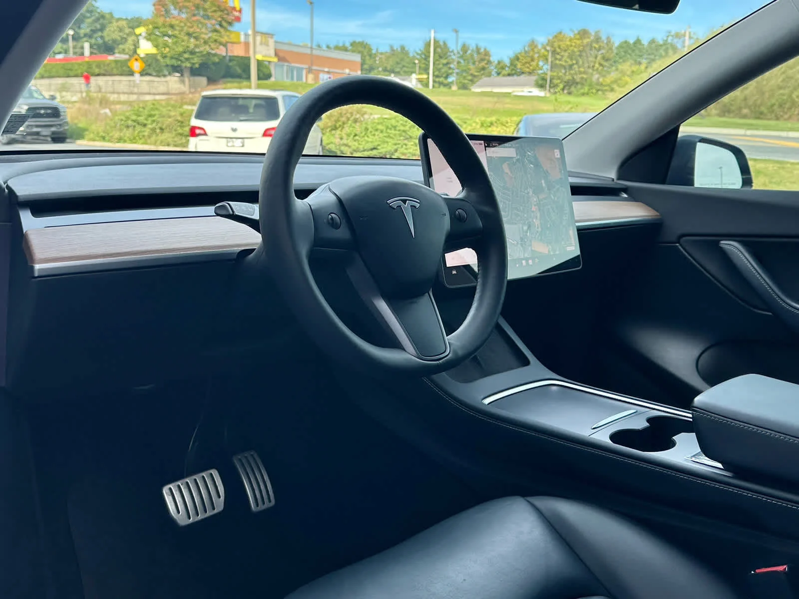 Used 2022 Solid Black Tesla Performance image 6