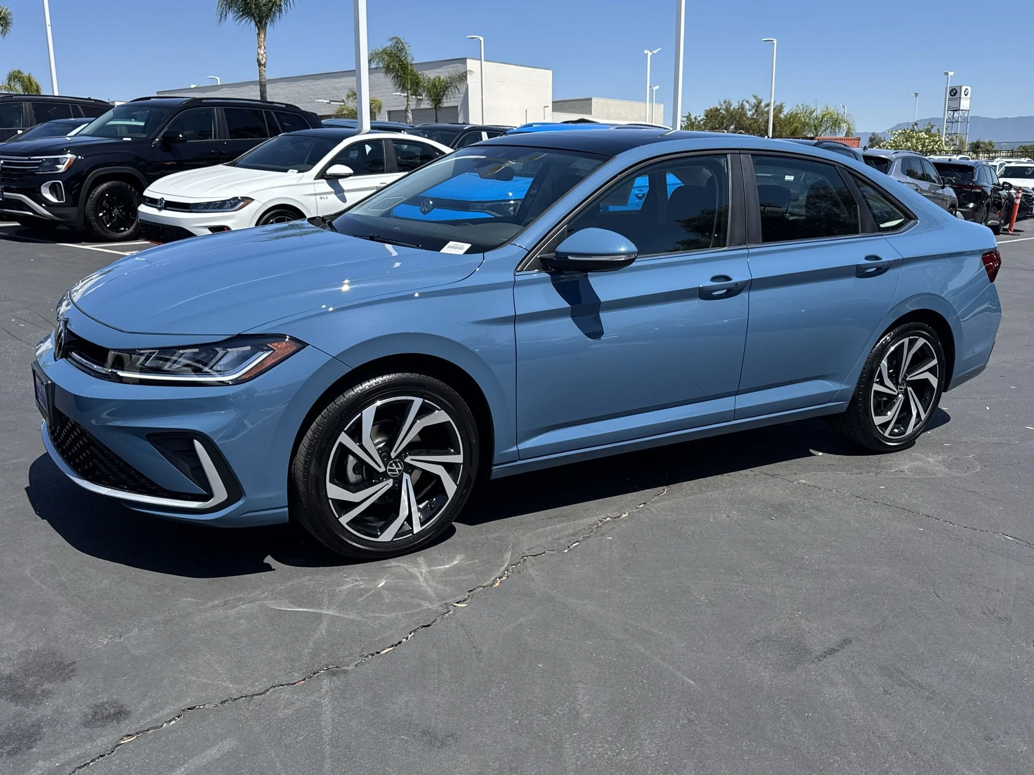New 2026 Monterey Blue Pearl Volkswagen SEL image 3