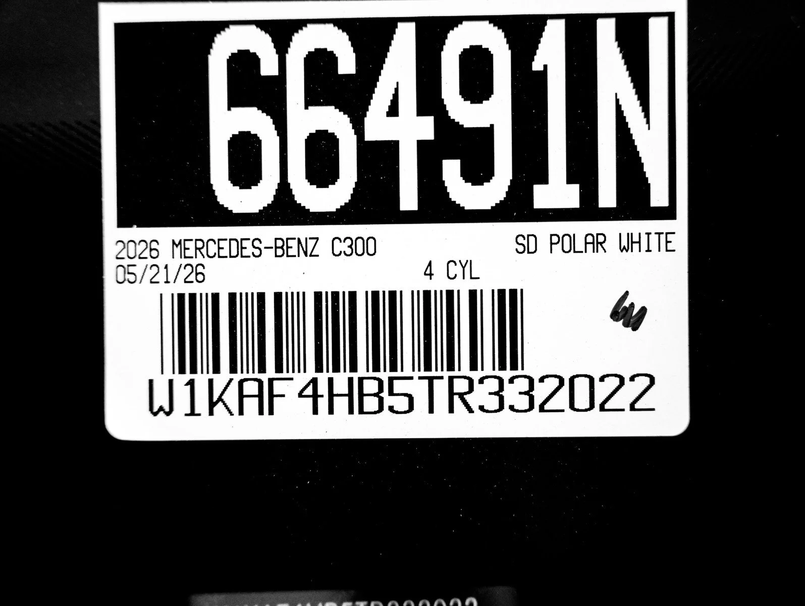 New 2026 Polar White Mercedes-Benz C 300 4MATIC® image 27