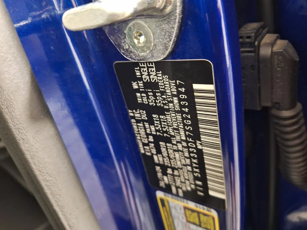 Used 2025 Sapphire Blue Kia EX image 32