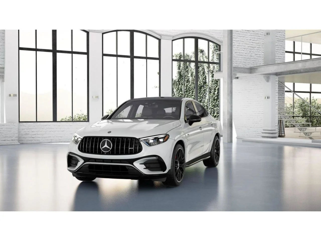 New 2027 MANUFAKTUR Moonlight White Metallic Mercedes-Benz AMG® GLC 53 4MATIC+ Coupe image 41