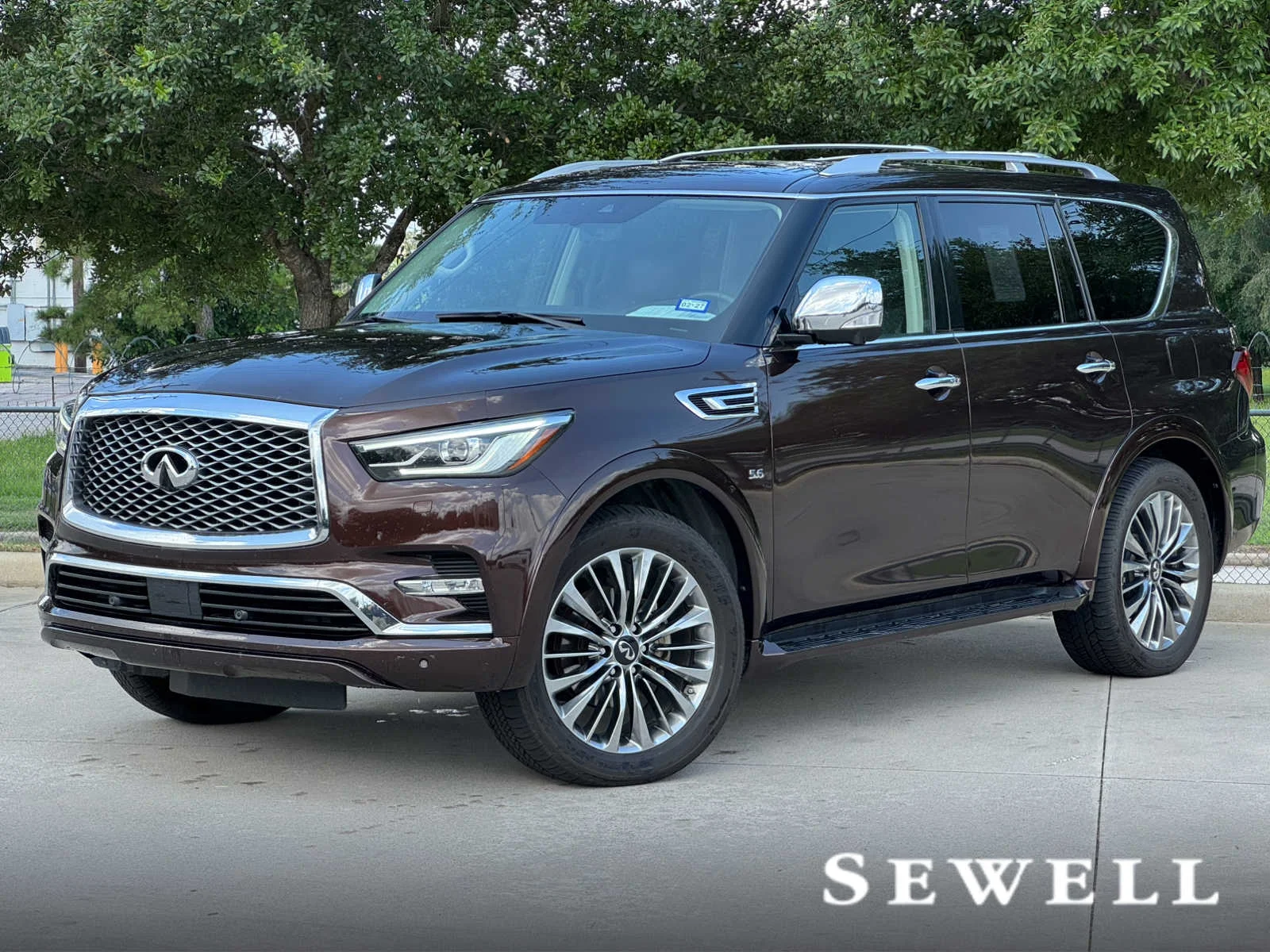 Certified Used 2018 Mocha Almond INFINITI  image 1