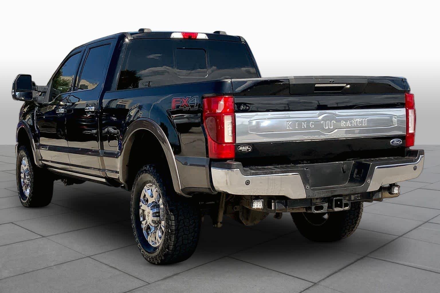 Used 2022 Agate Black/Stone Gray Ford King Ranch image 12
