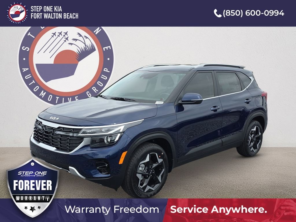 New 2026 Dark Ocean Blue Kia EX image 1