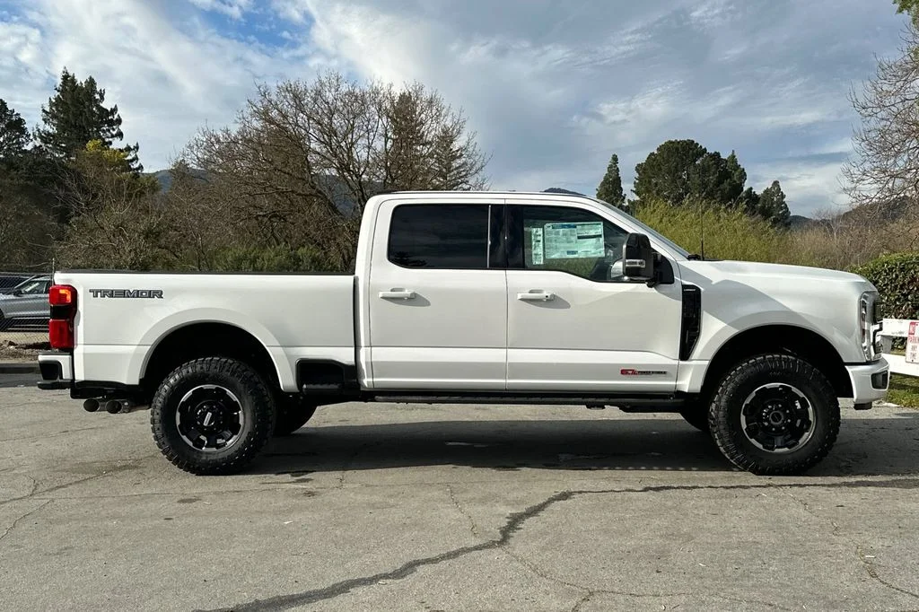 New 2026 White Metallic Ford F-350® Lariat® image 3