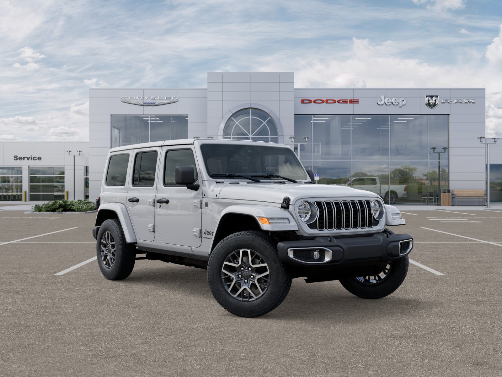 New 2025 White Jeep Sahara image 35