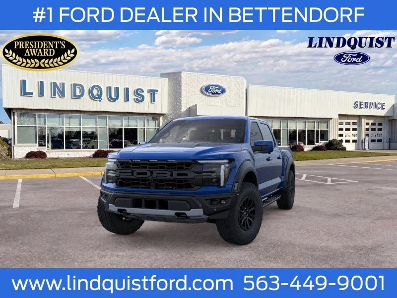 New 2026 Argon Blue Metallic Ford Raptor® image 2