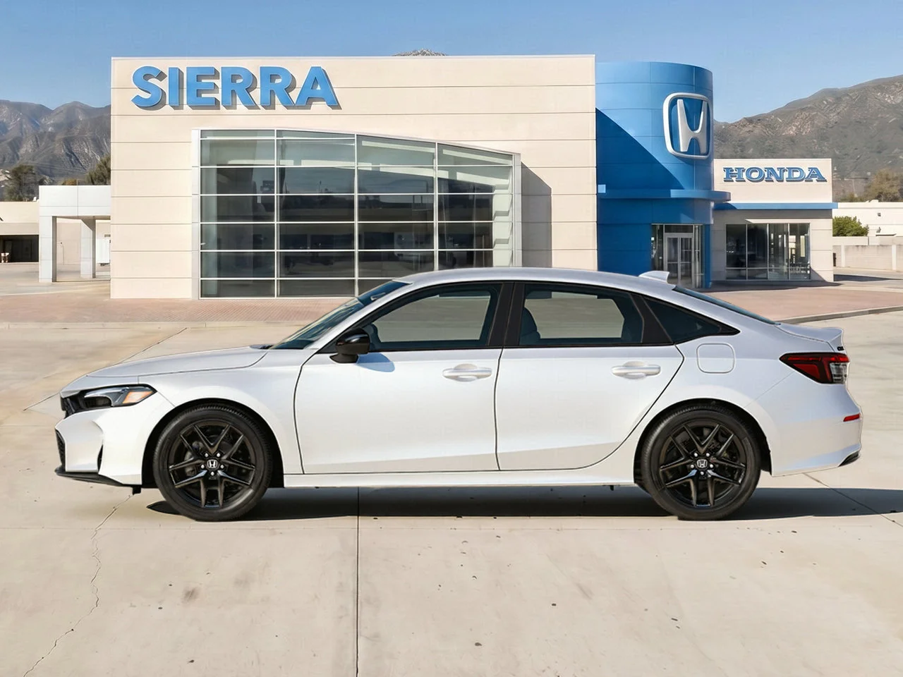 New 2026 Platinum White Pearl Honda 2WD SPORT image 2