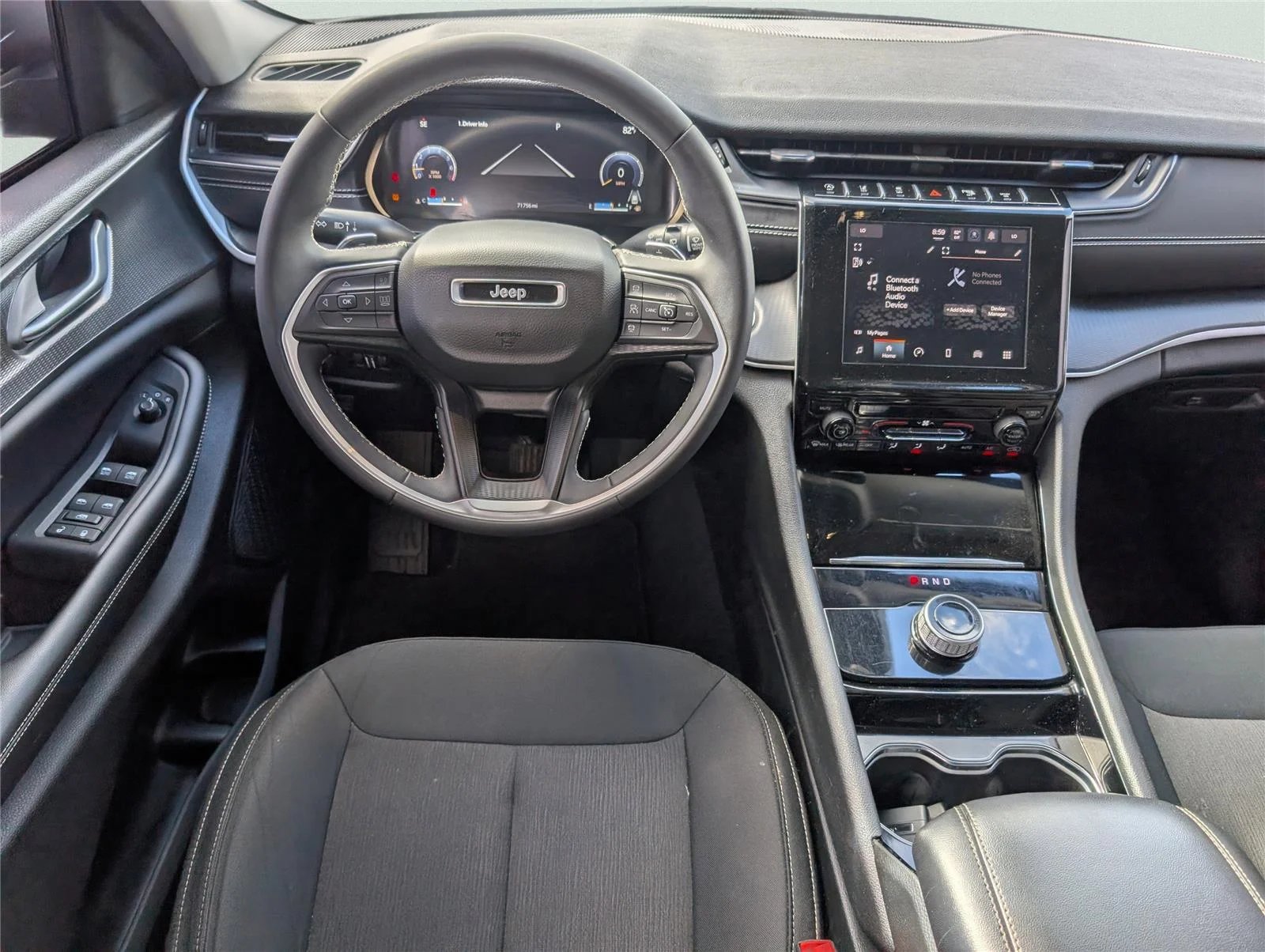 Used 2023 Bright White Clearcoat Jeep Laredo image 24