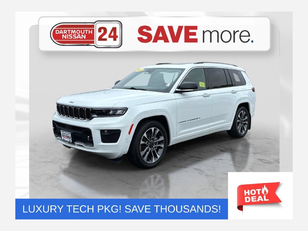 Used 2023 White Jeep Overland image 1