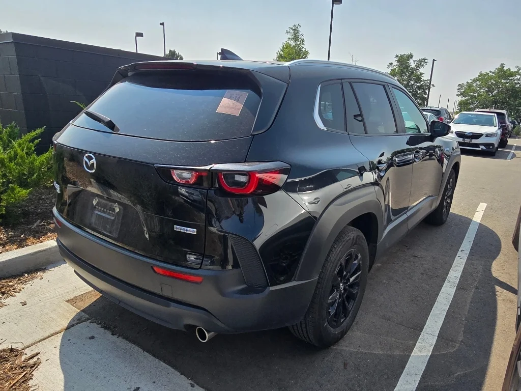 Used 2025 Jet Black Mica Mazda Preferred Package image 5