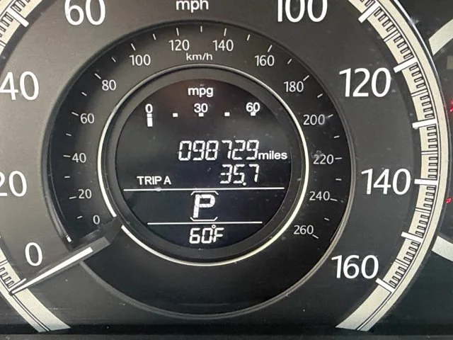 Used 2013 Blue Honda EX image 17