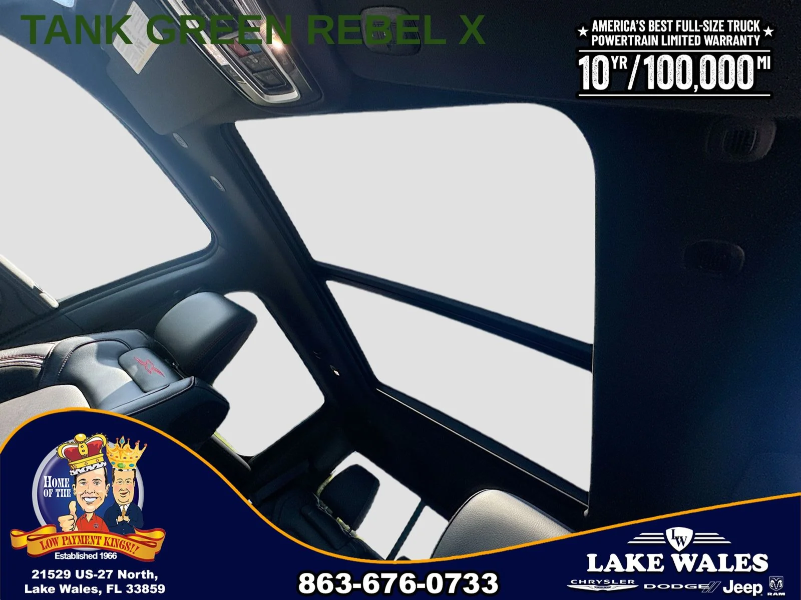 New 2026 Tank Exterior Paint RAM REBEL image 22