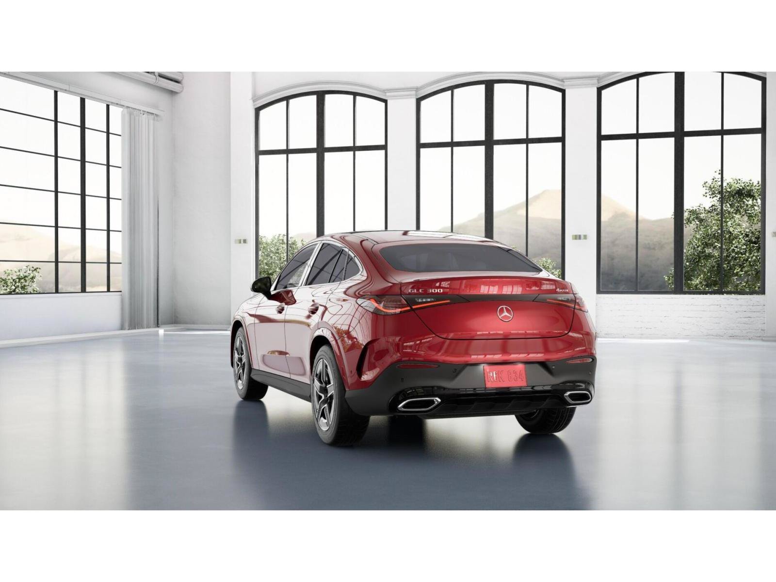 New 2027 MANUFAKTUR Patagonia Red Metallic Mercedes-Benz GLC 300 4MATIC® Coupe image 27