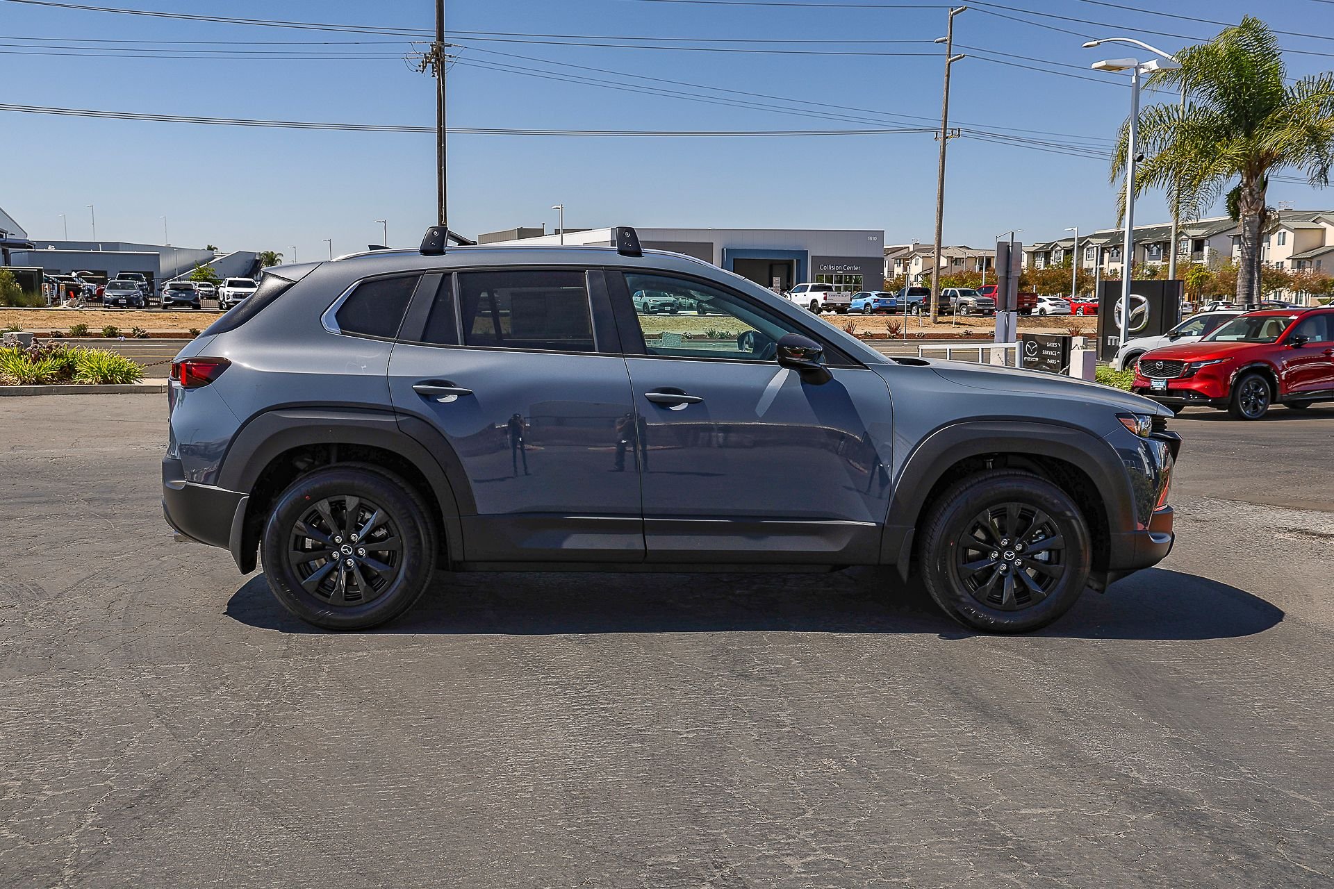 New 2026 Polymetal Gray Metallic Mazda Preferred AWD image 3