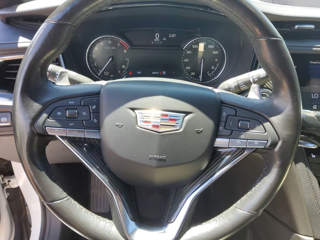 Used 2021 White Cadillac Sport image 9