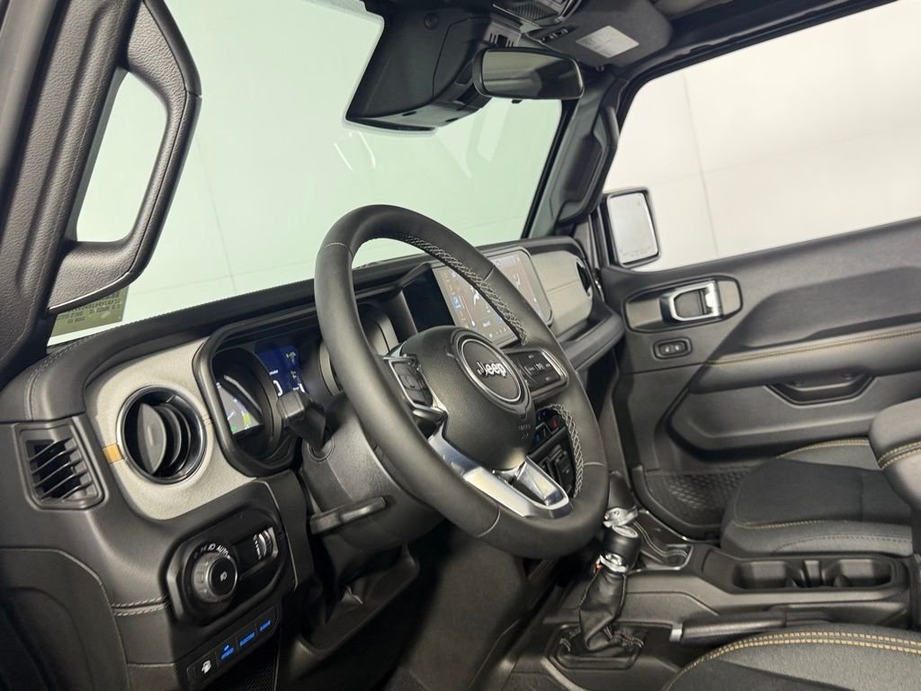 Certified Used 2025 Gray Jeep Sahara 4xe image 23