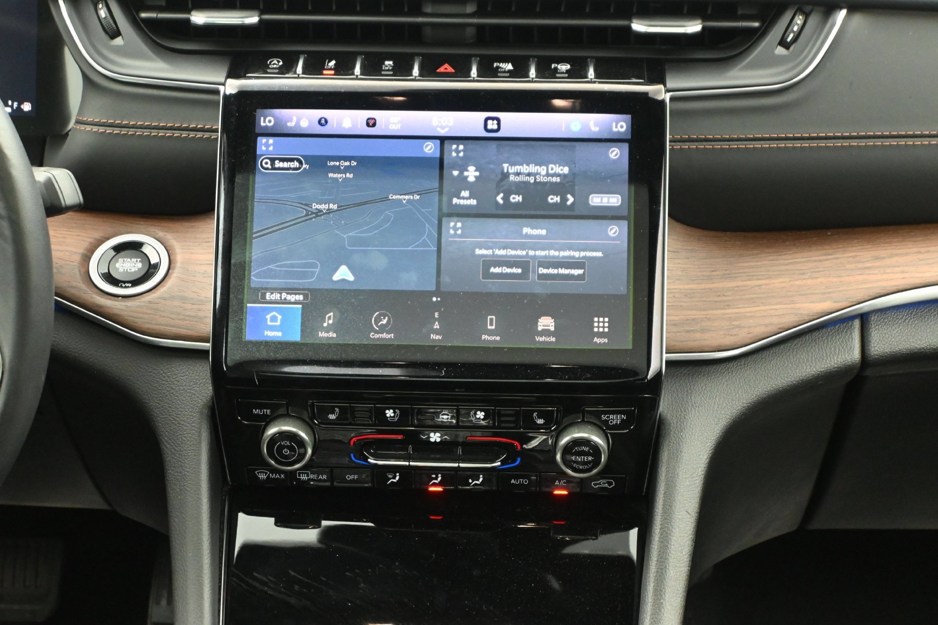 Used 2023 Diamond Black Crystal Pearlcoat Jeep Summit image 17