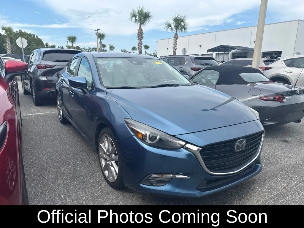 Used 2017 Blue Mazda Grand Touring image 1