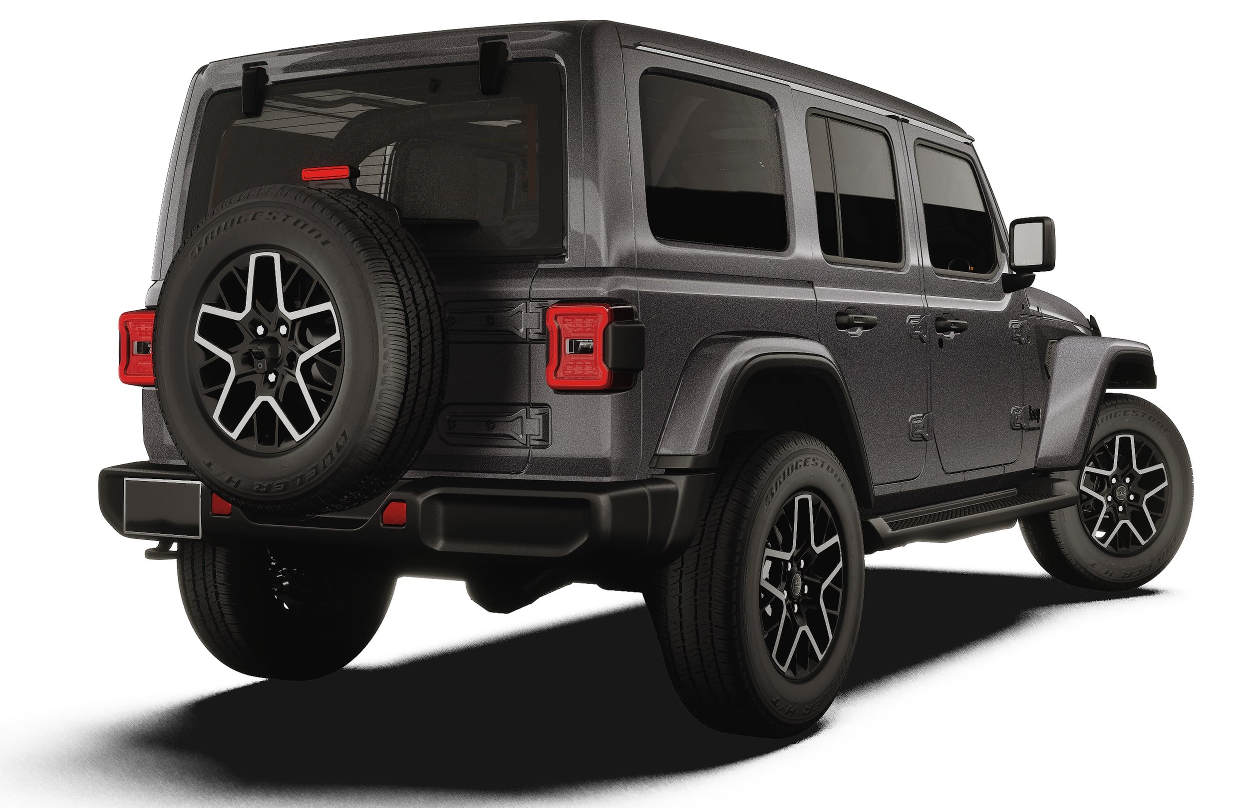 New 2027 Granite Crystal Metallic Clear-Coat Paint Jeep Sahara image 2