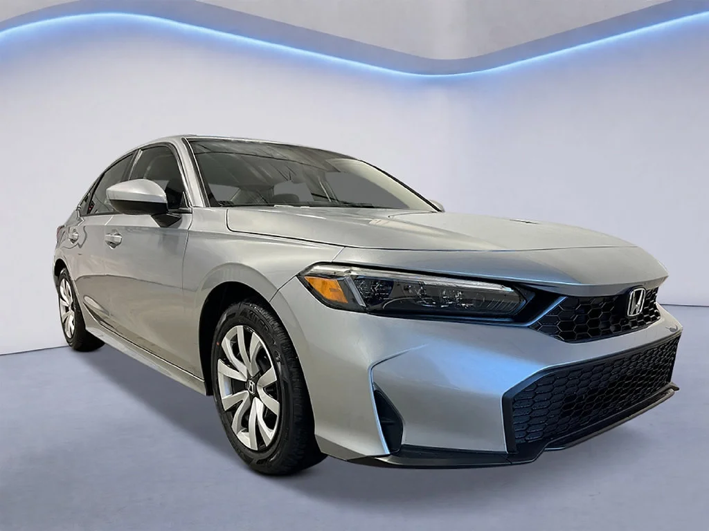 New 2026 Solar Silver Metallic Honda LX image 8