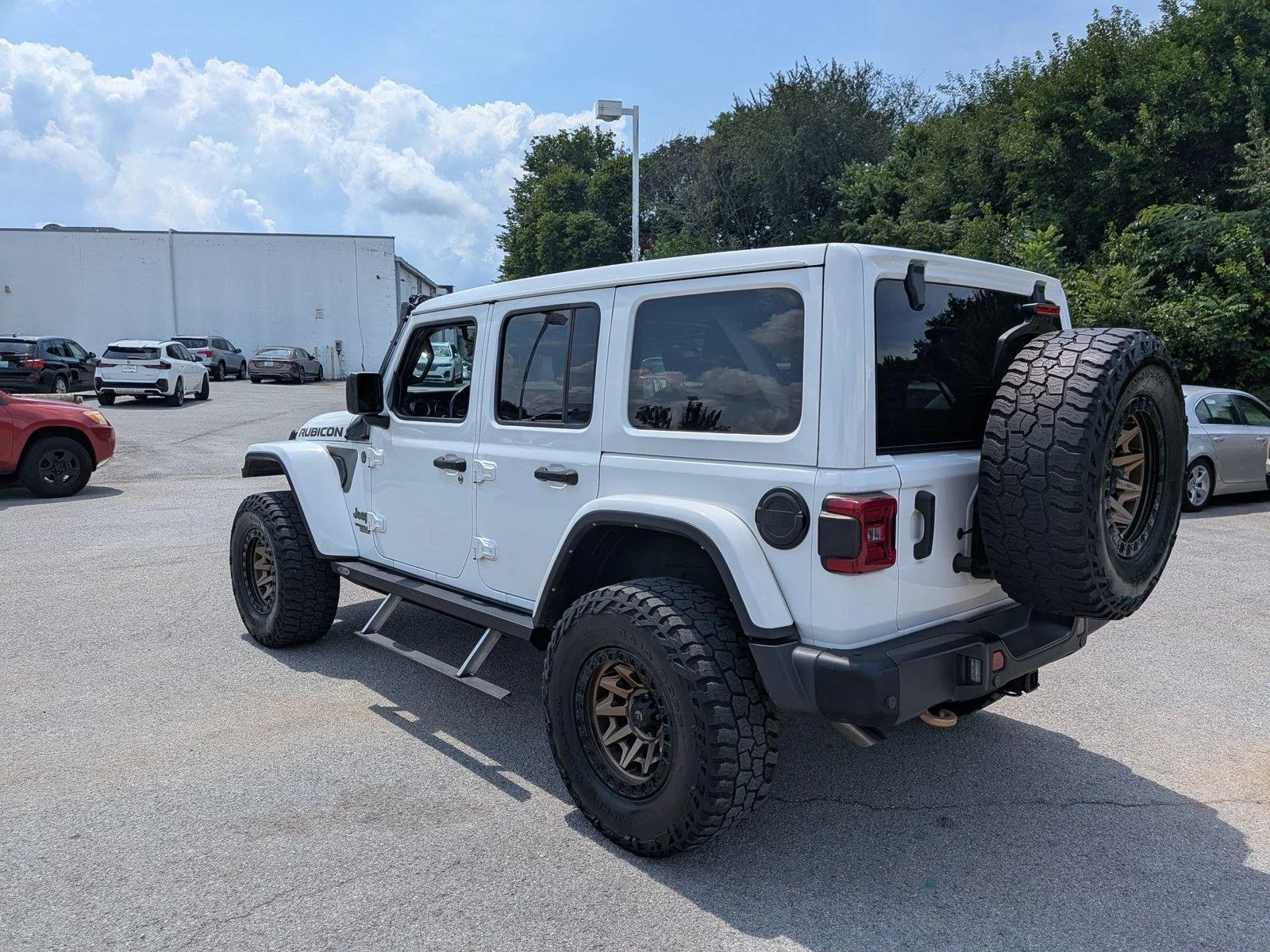 Used 2021 Bright White Clearcoat Jeep Unlimited Rubicon 392 image 3
