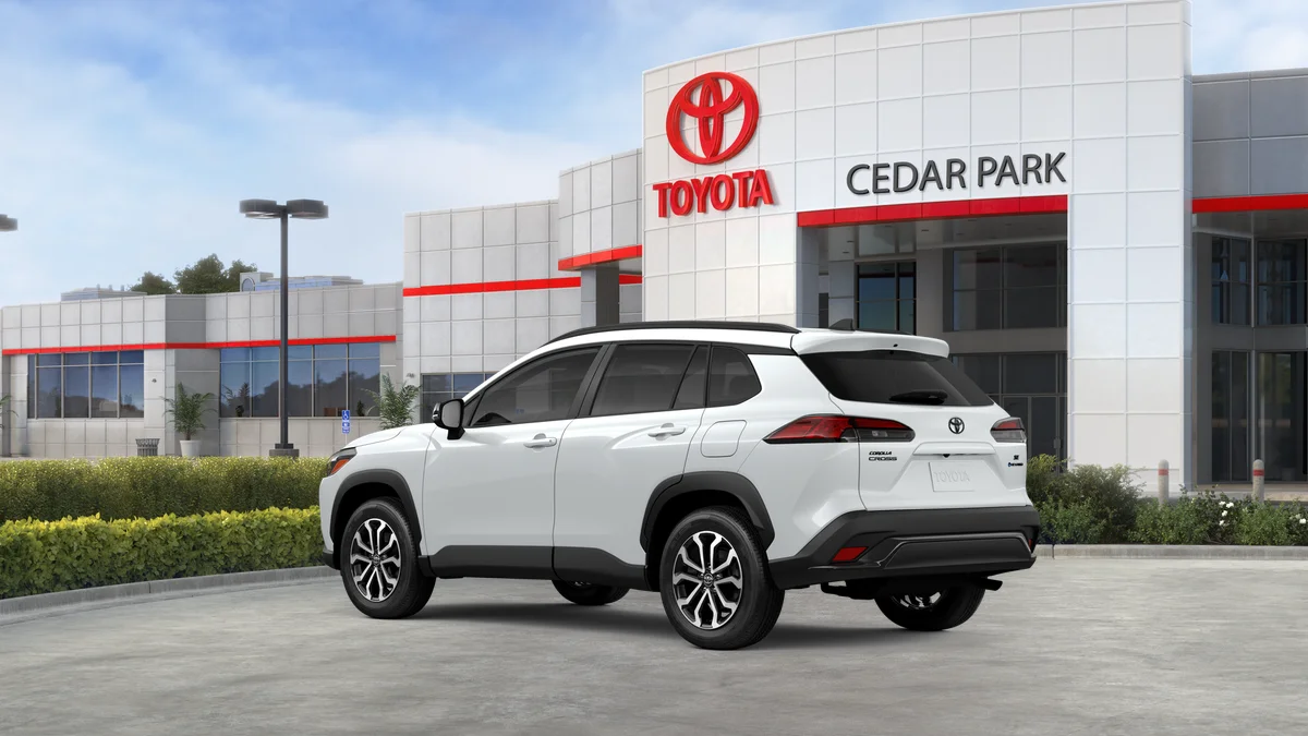 New 2026 Wind Chill Pearl Toyota Hybrid SE image 6