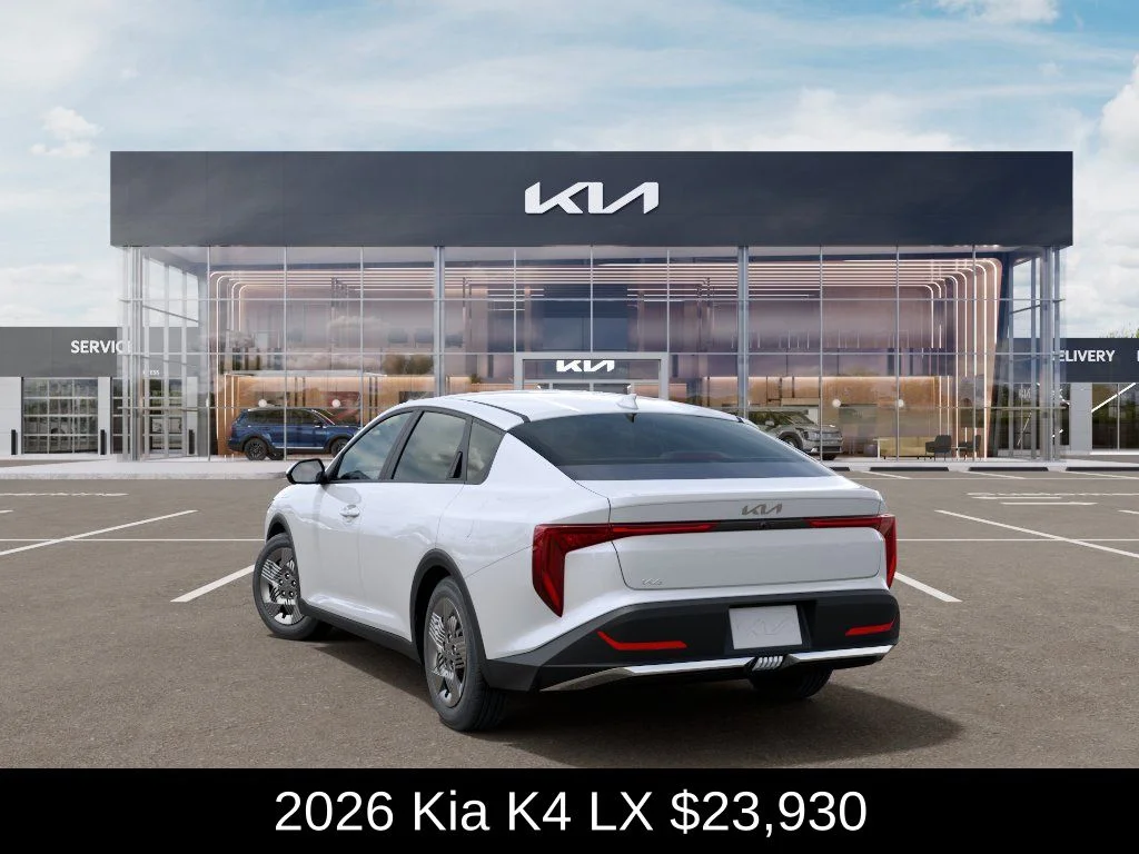 New 2026 Snow White Pearl Kia LX image 5