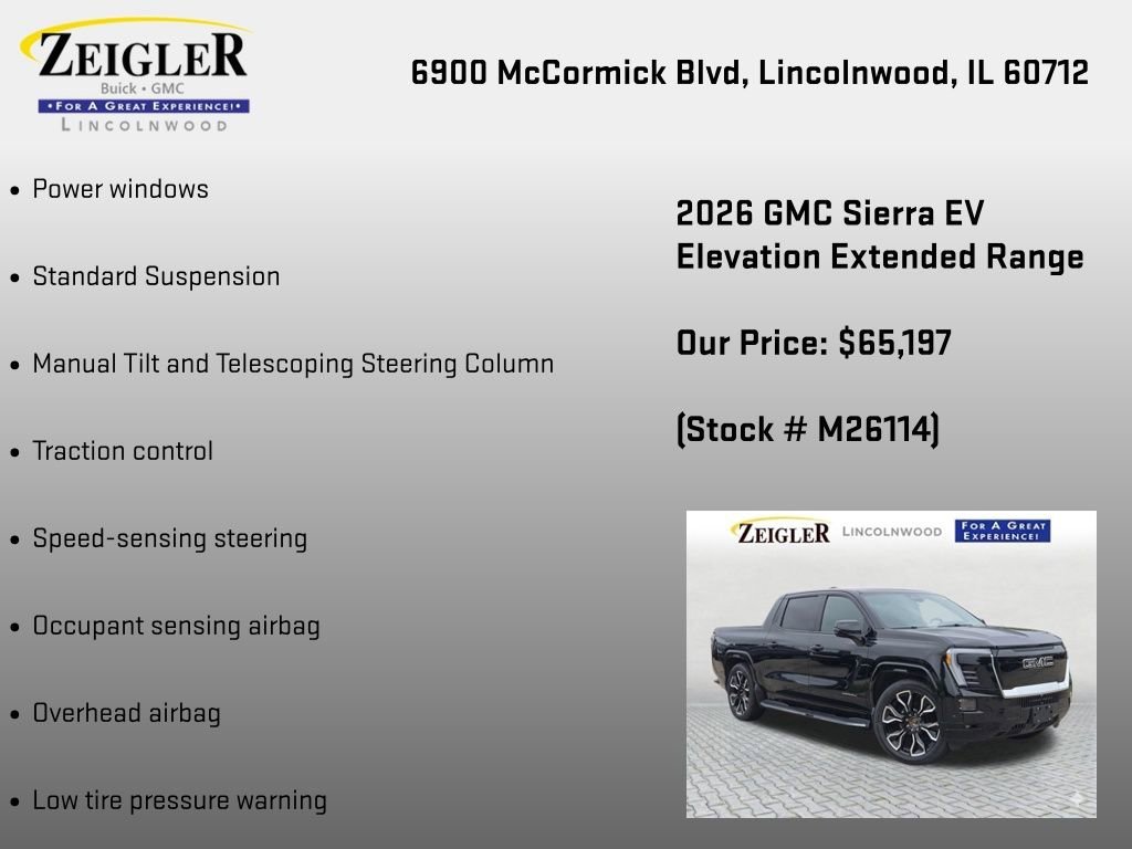 2026 GMC Sierra EV Elevation - Photo 24
