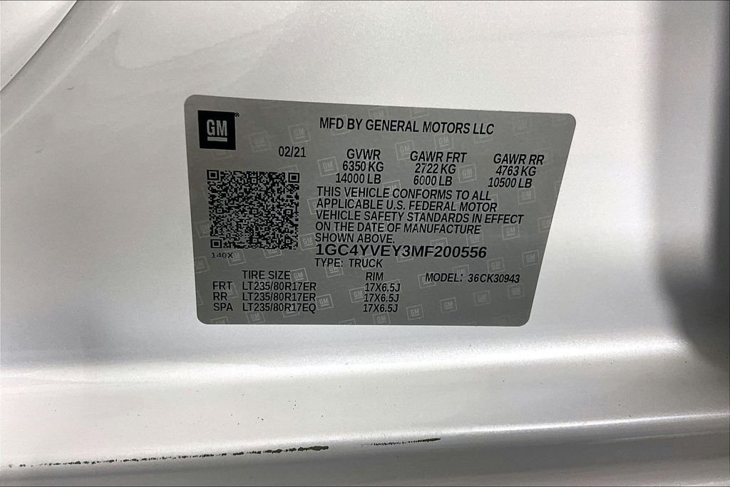 Used 2021 White Chevrolet High Country image 19