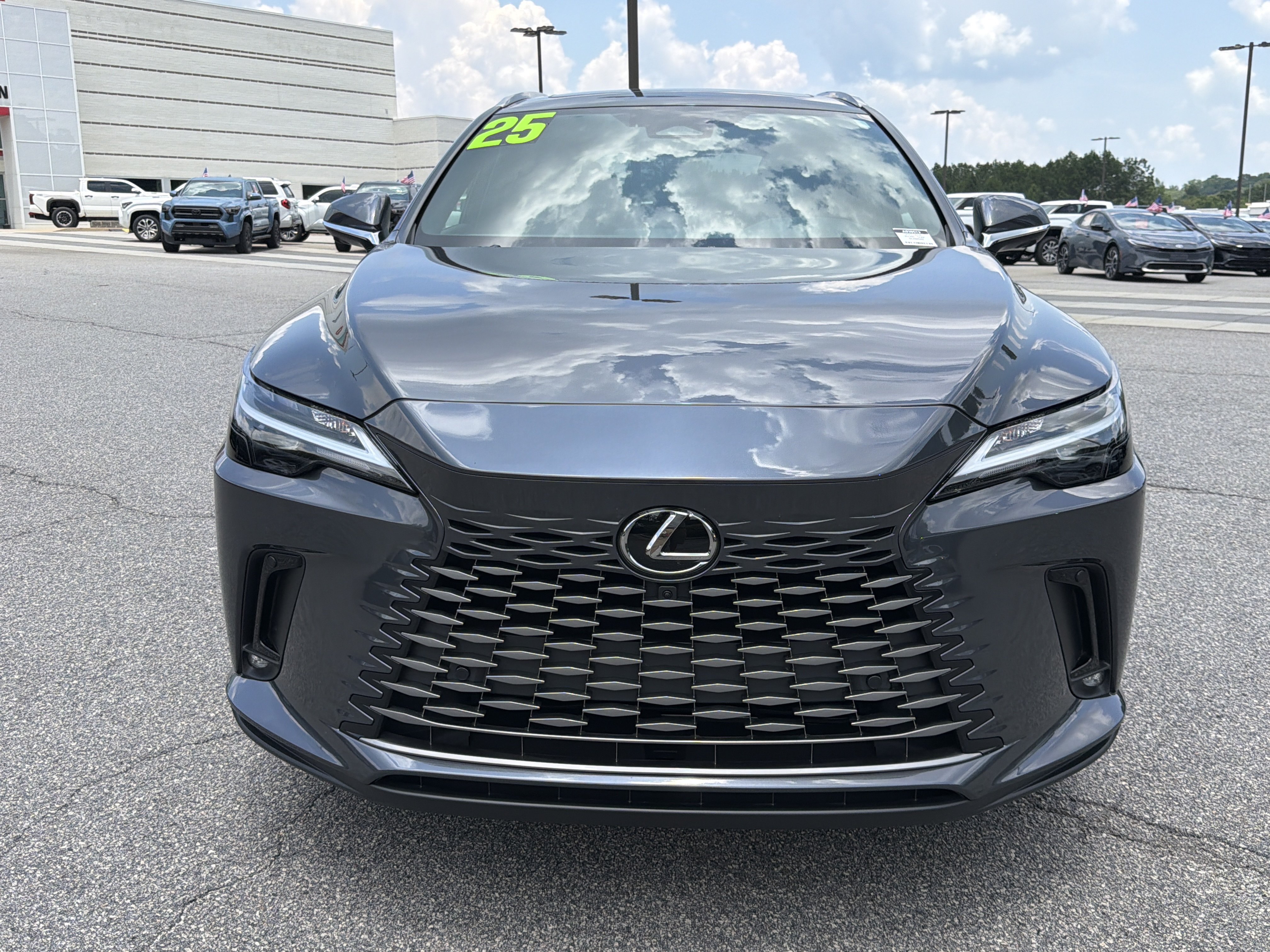 Used 2025 Cloudburst Gray Lexus 350h Premium image 3