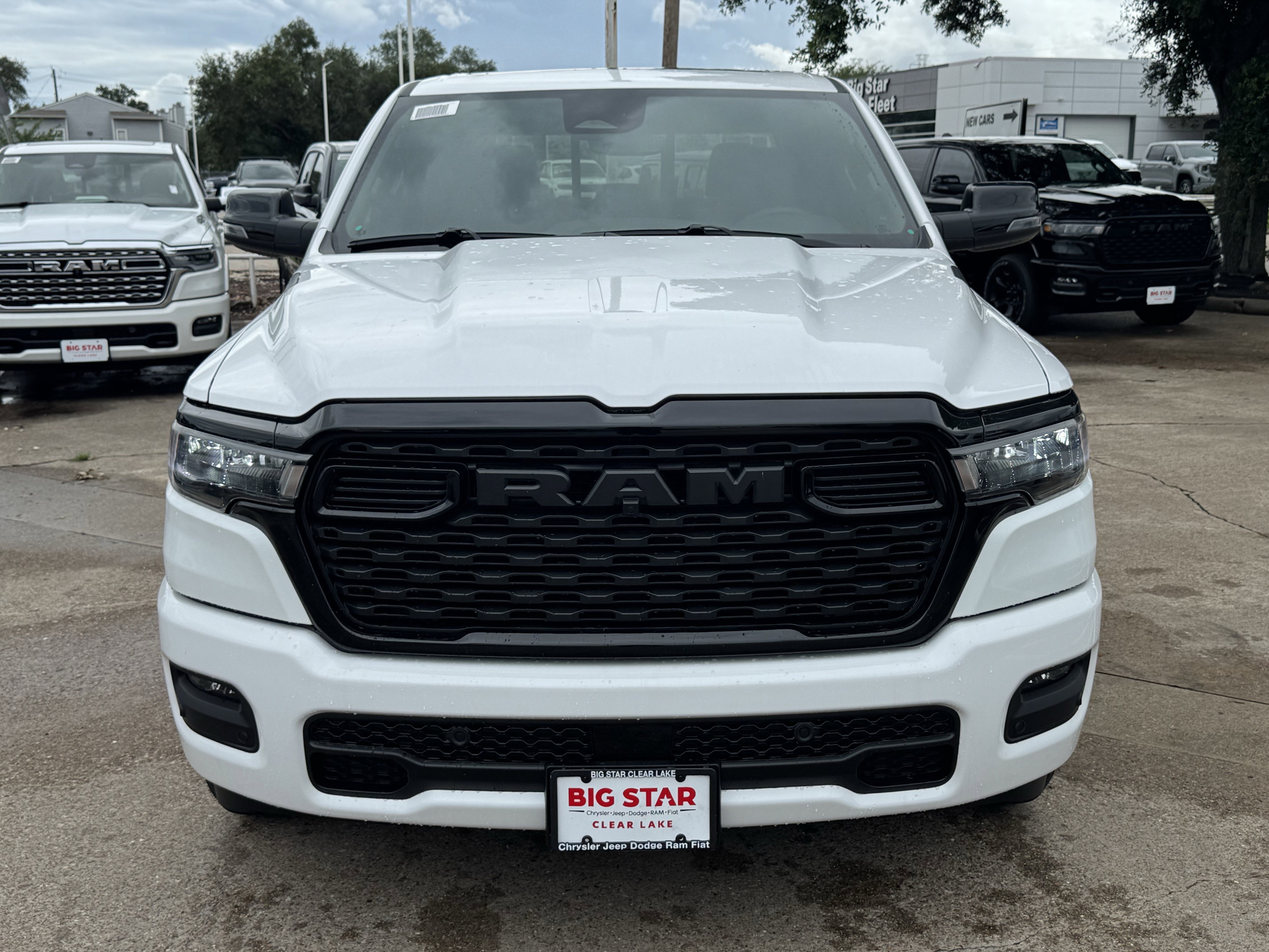 New 2026 Bright White Clear-Coat Exterior Paint RAM Lone Star image 3