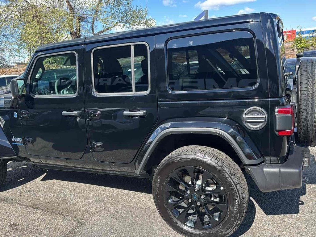 Used 2025 Black Jeep Sahara 4xe image 7