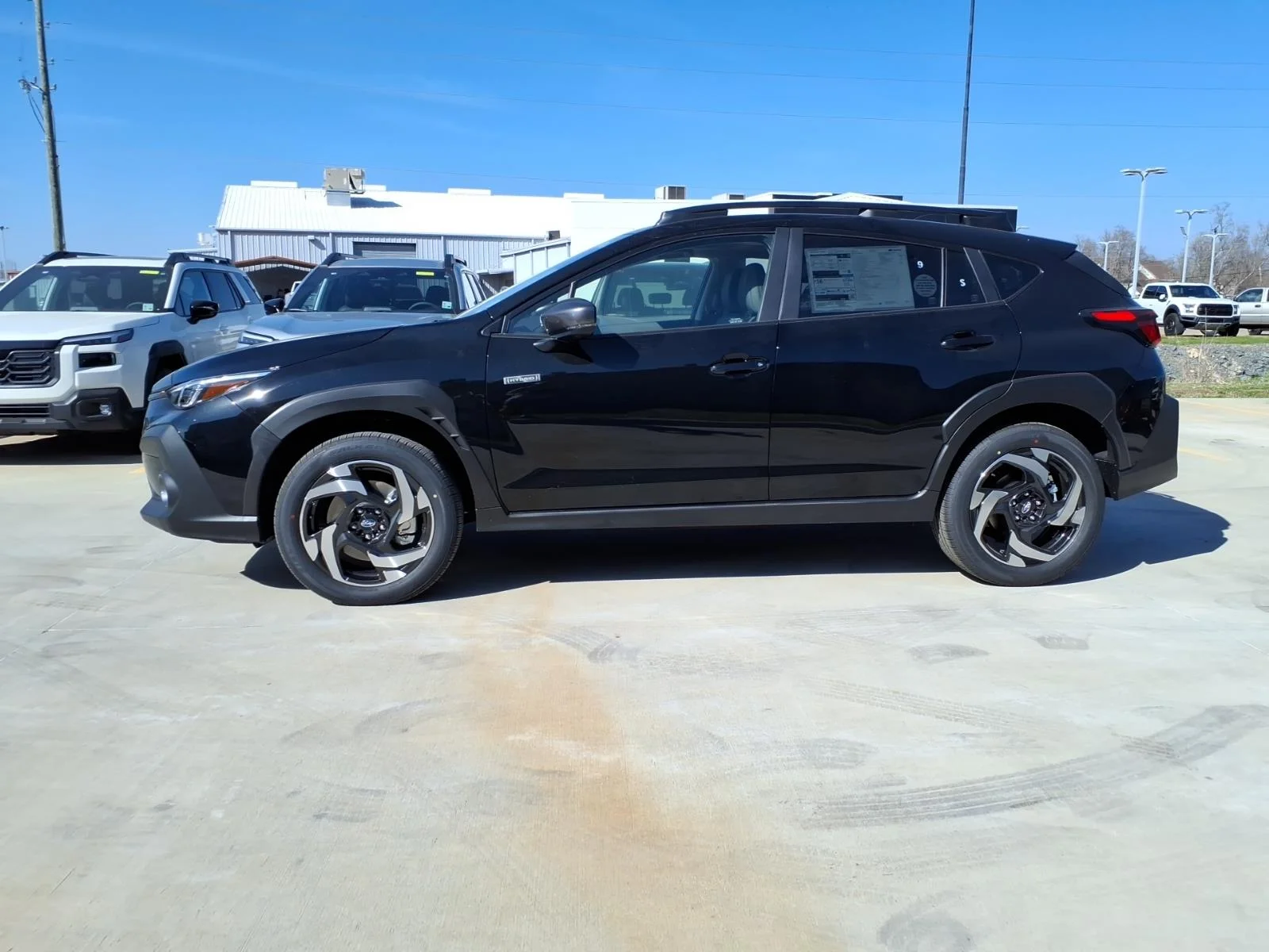 New 2026 Crystal Black Silica Subaru Limited Hybrid image 2