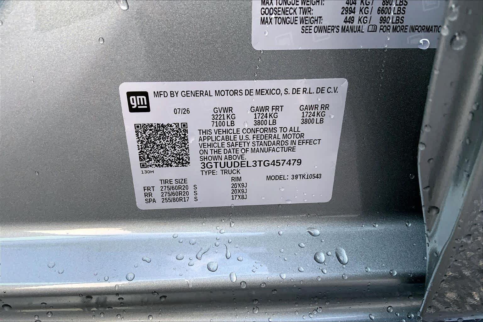 New 2026 Sterling Metallic GMC SLT image 15