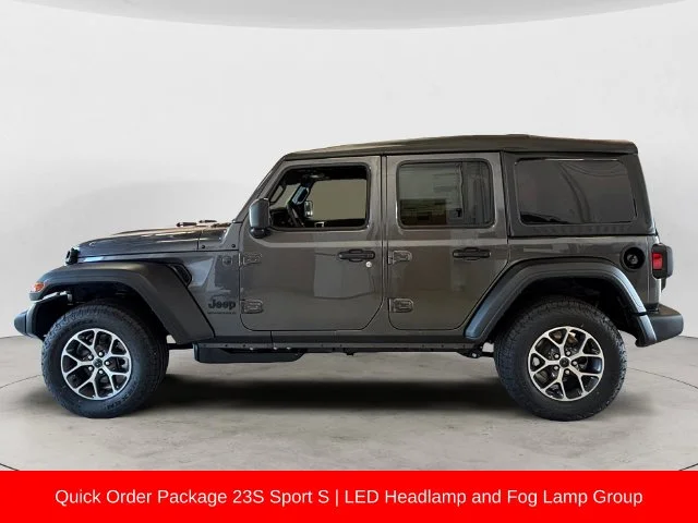 New 2026 Gray Jeep Sport S image 2
