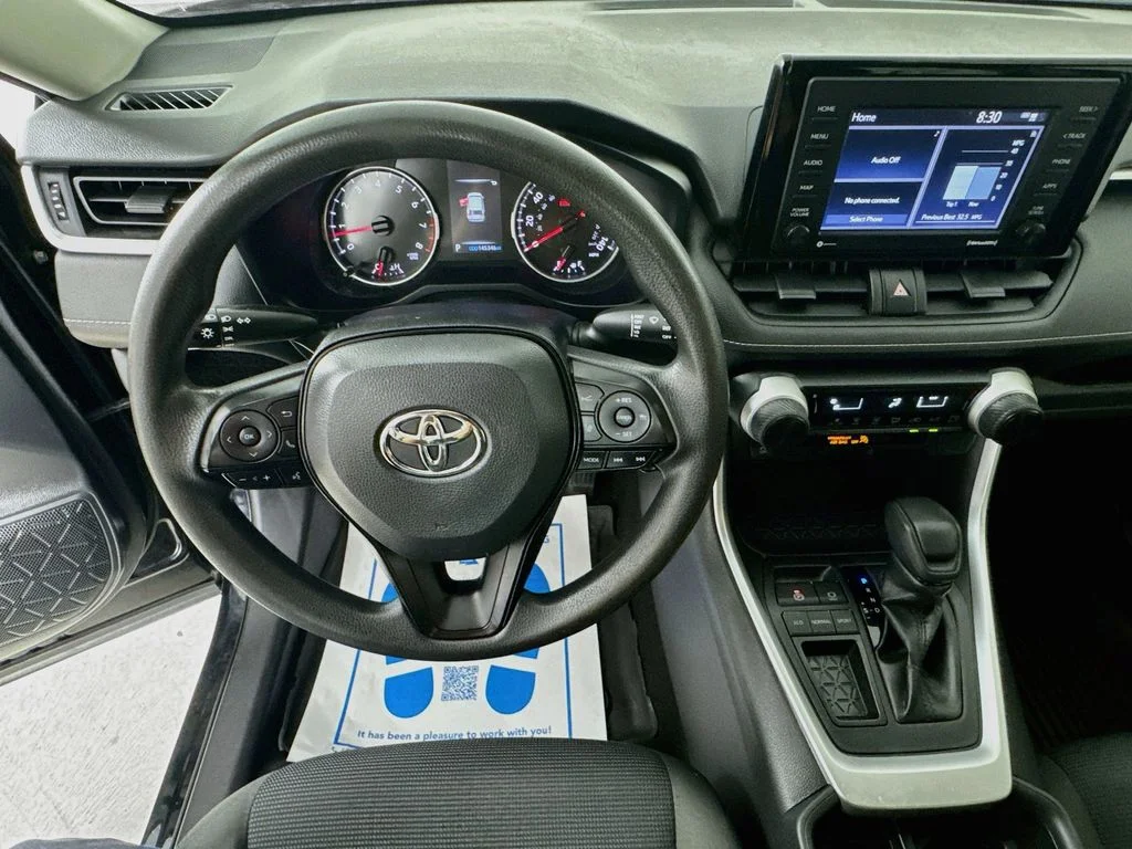 Used 2022 Midnight Black Metallic Toyota LE image 12