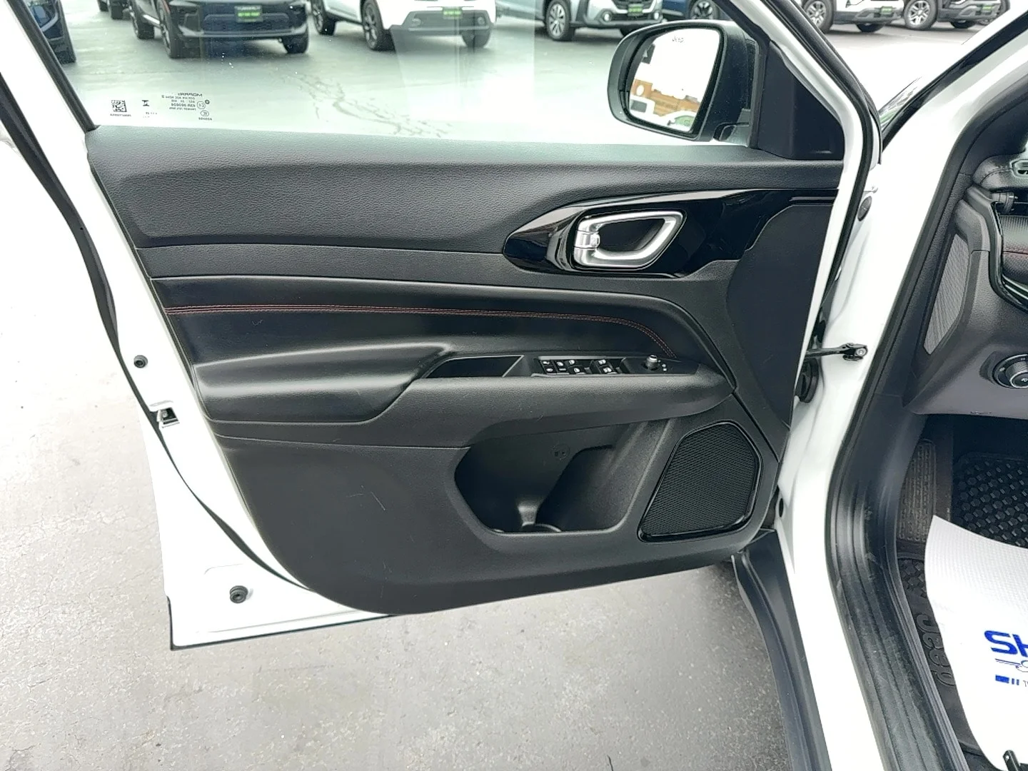 Used 2023 Bright White Clearcoat Jeep Trailhawk image 12