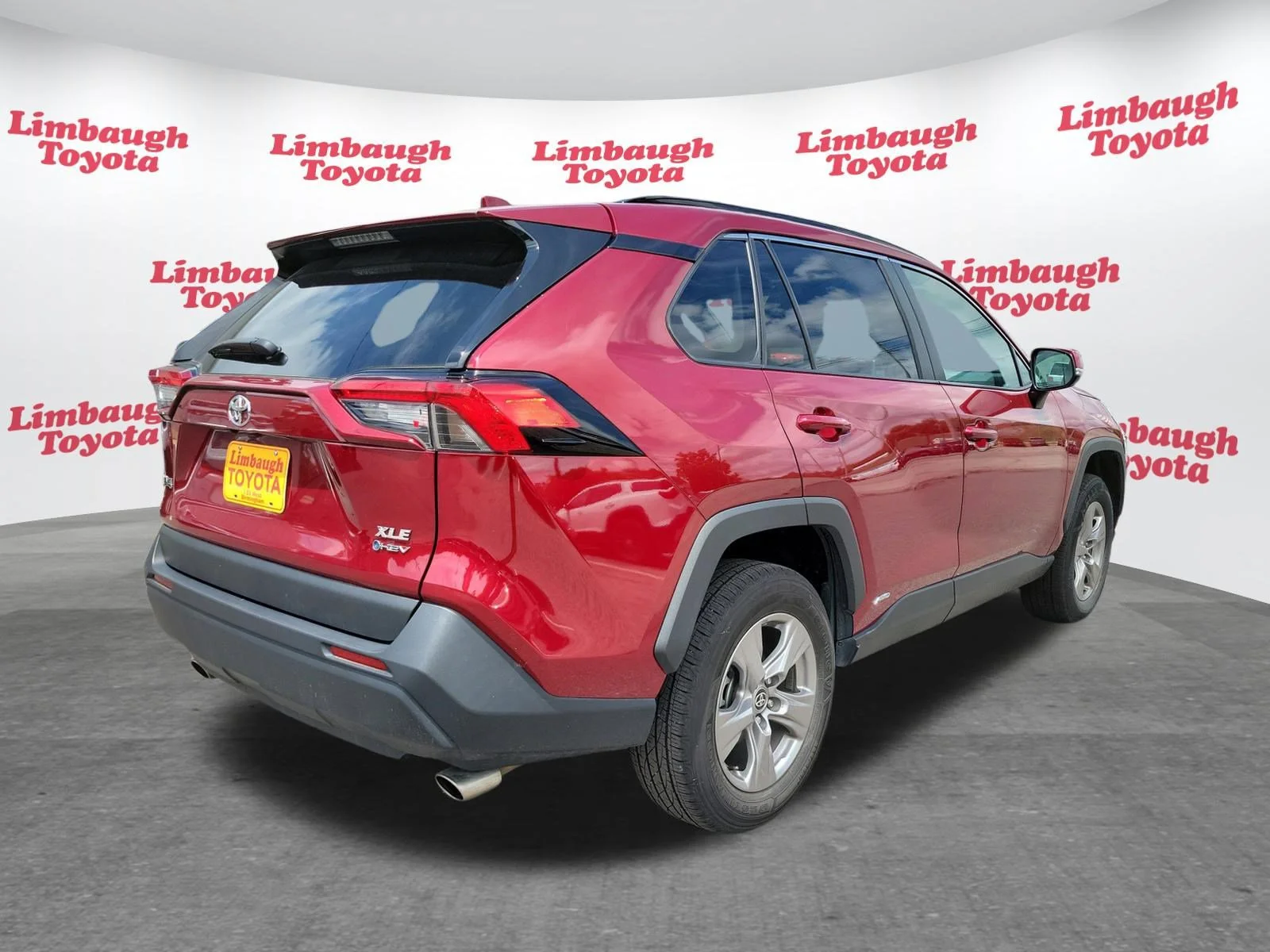 Used 2025 Red Toyota Hybrid XLE image 20