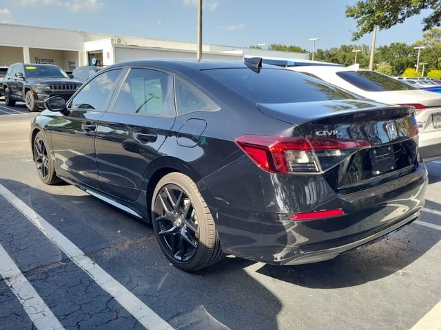 Used 2025 Crystal Black Pearl Honda 4D SPORT image 4