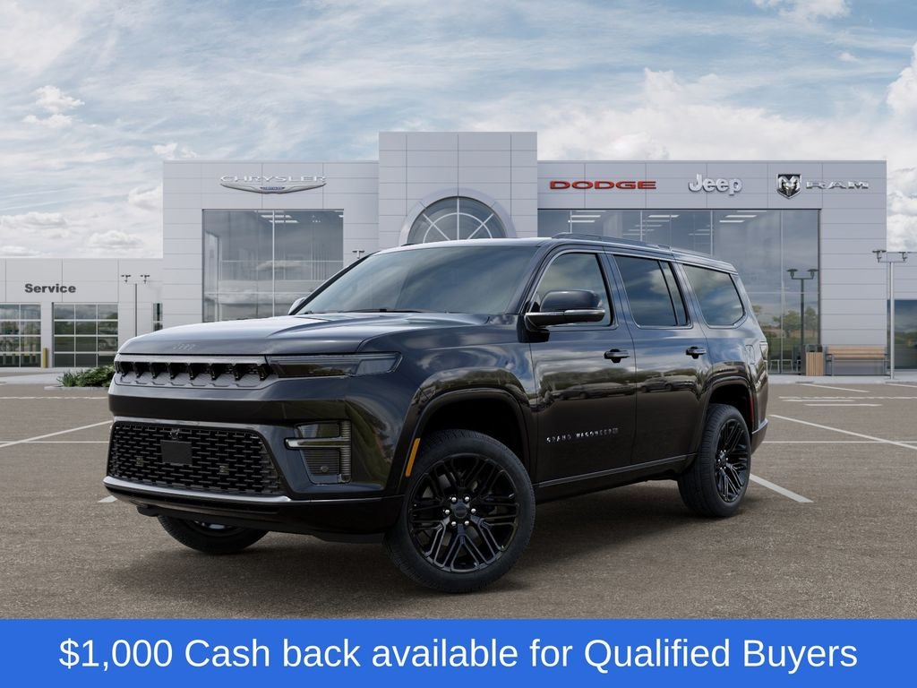 New 2026 High Gloss Black Exterior Paint Jeep Limited Reserve image 1