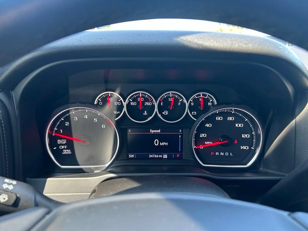 Used 2021 SHADOW GRAY METALLIC Chevrolet LT Trail Boss image 19