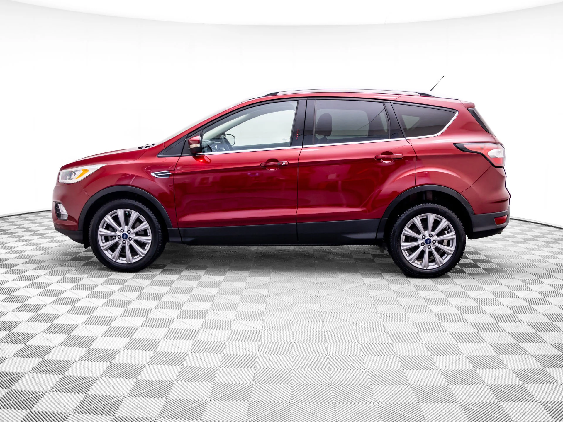 Used 2017 Ford Escape Titanium with VIN 1FMCU9JD5HUC74494 for sale in Barrington, IL