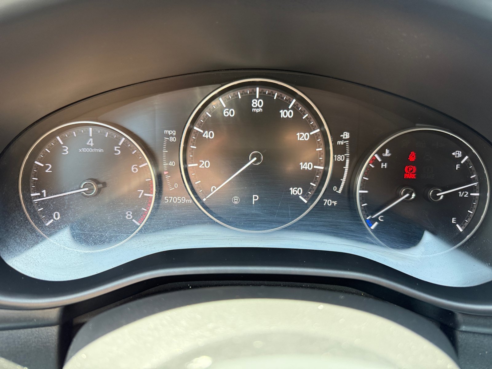 Used 2020 Machine Gray Metallic Mazda Premium image 11
