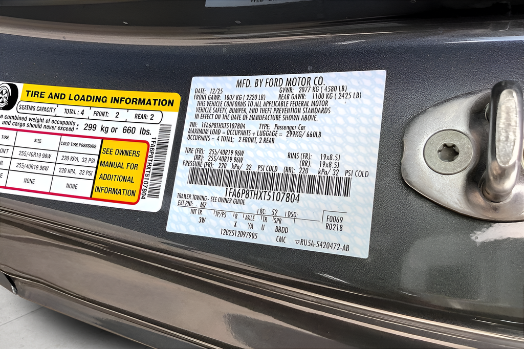 New 2026 Carbonized Gray Metallic Ford EcoBoost Premium image 15