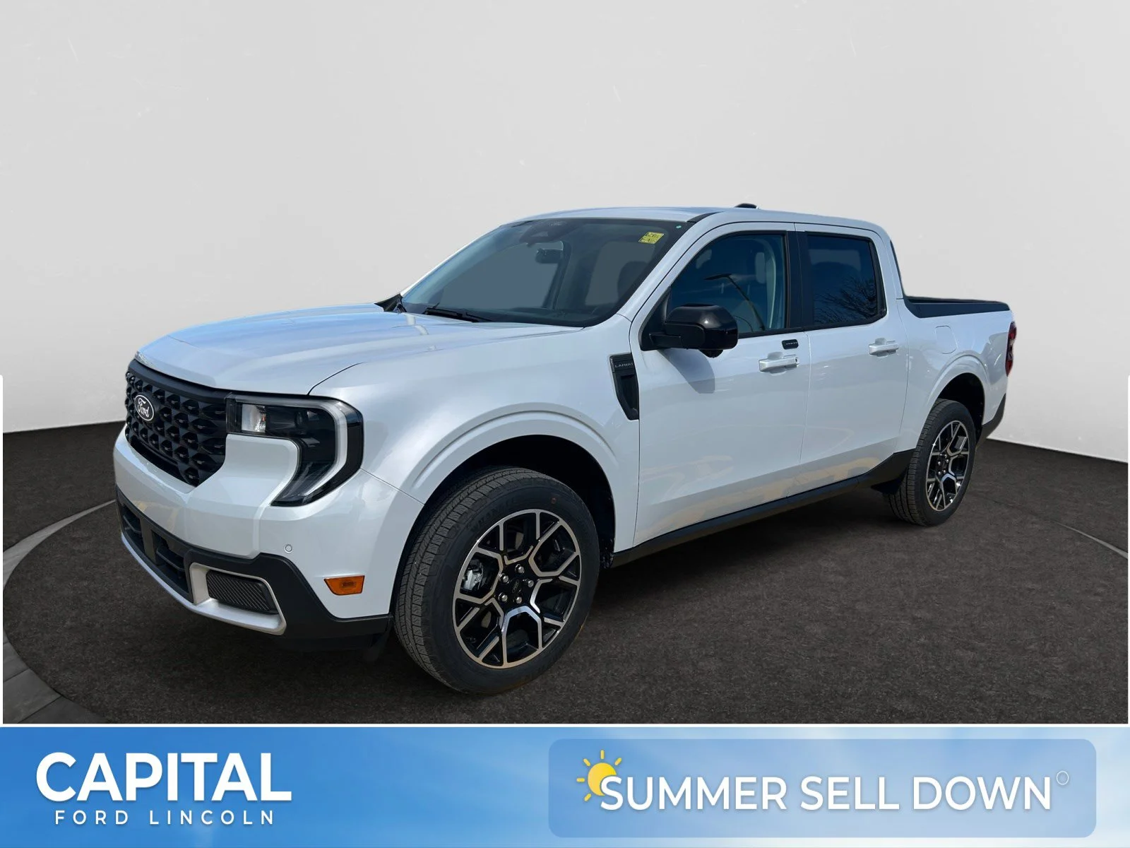 New 2026 Space White Metallic Ford Lariat image 1