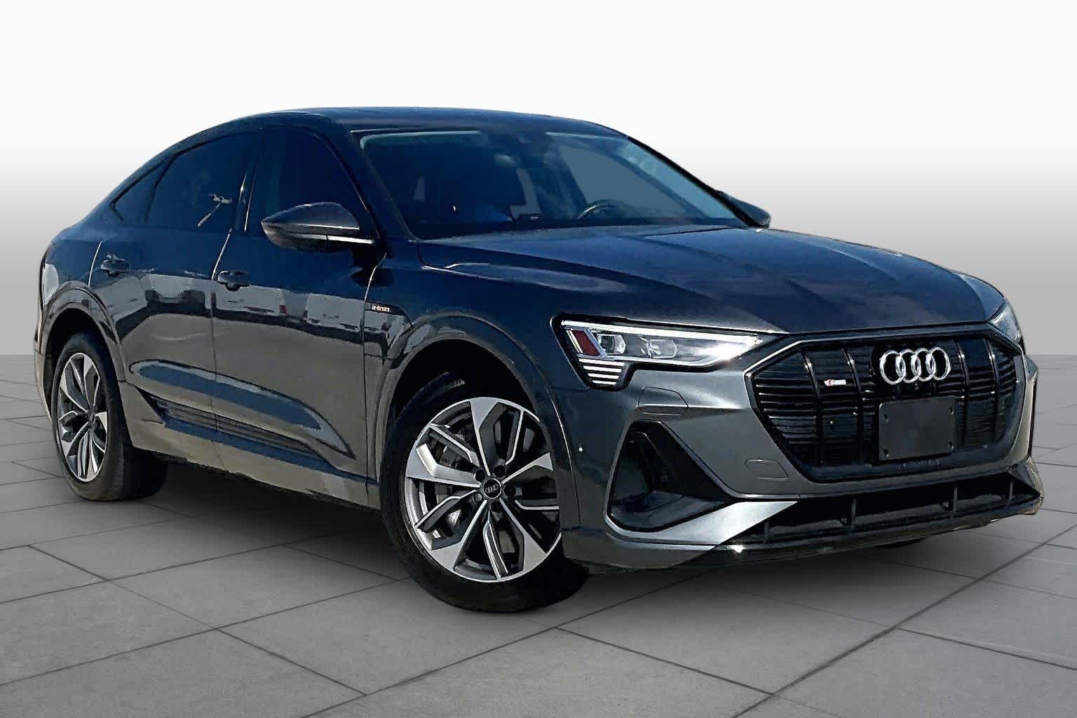 Used 2021 Audi e-tron Sportback Premium Plus with VIN WA12AAGE3MB000849 for sale in Webster, TX